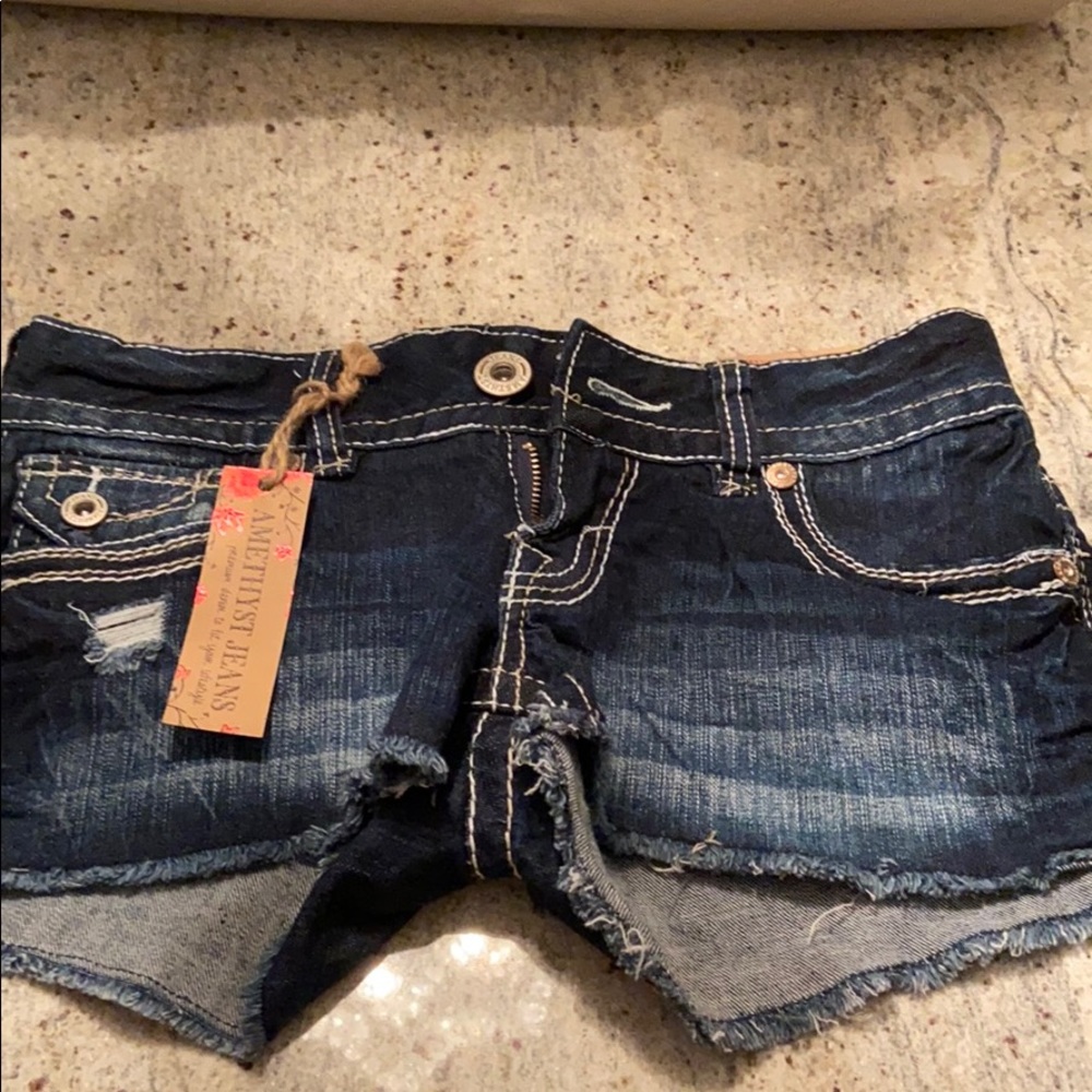 NWT - size 3 shorts -low rise